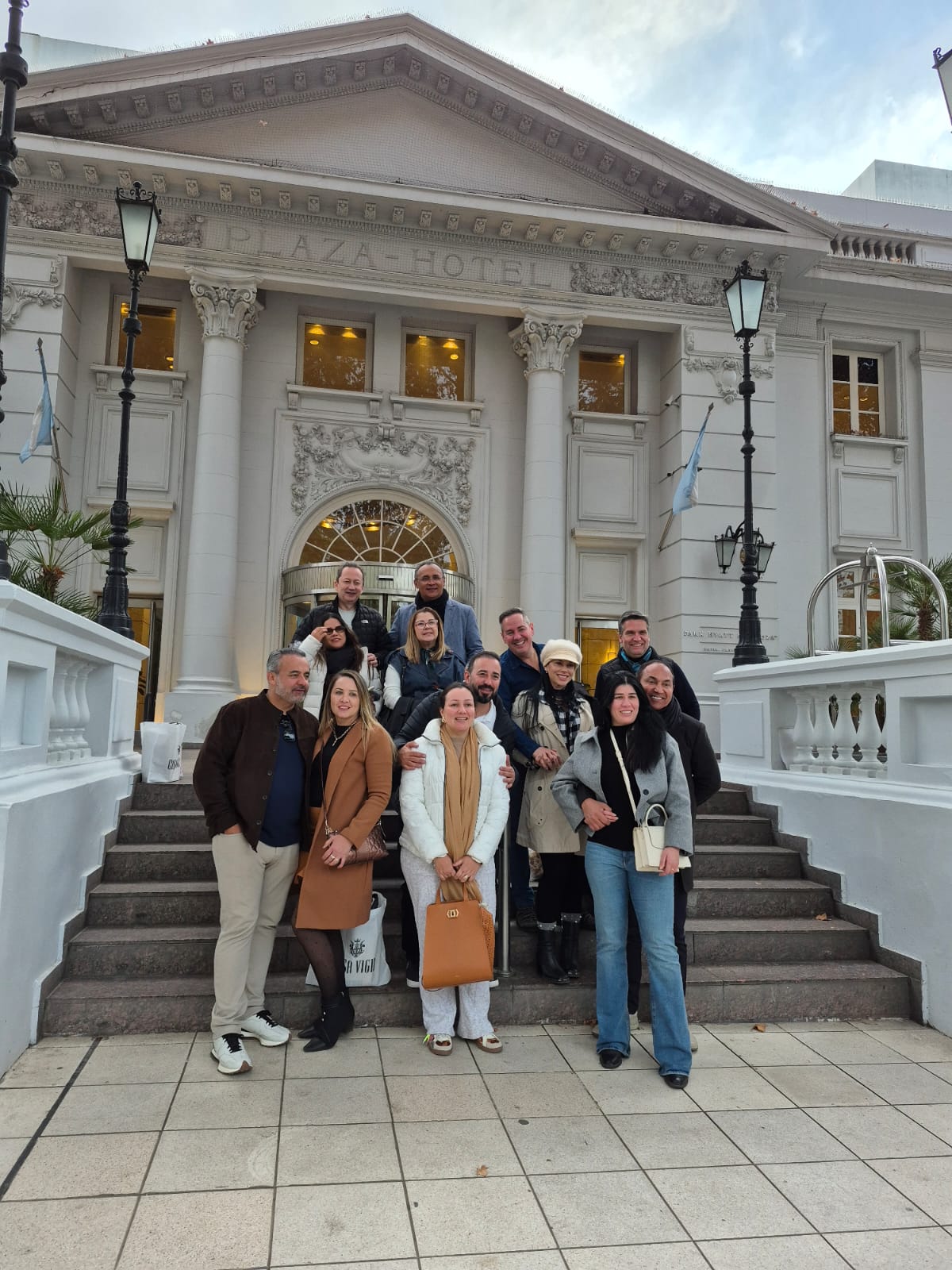 Tourists in the Park Hyatt Hotel